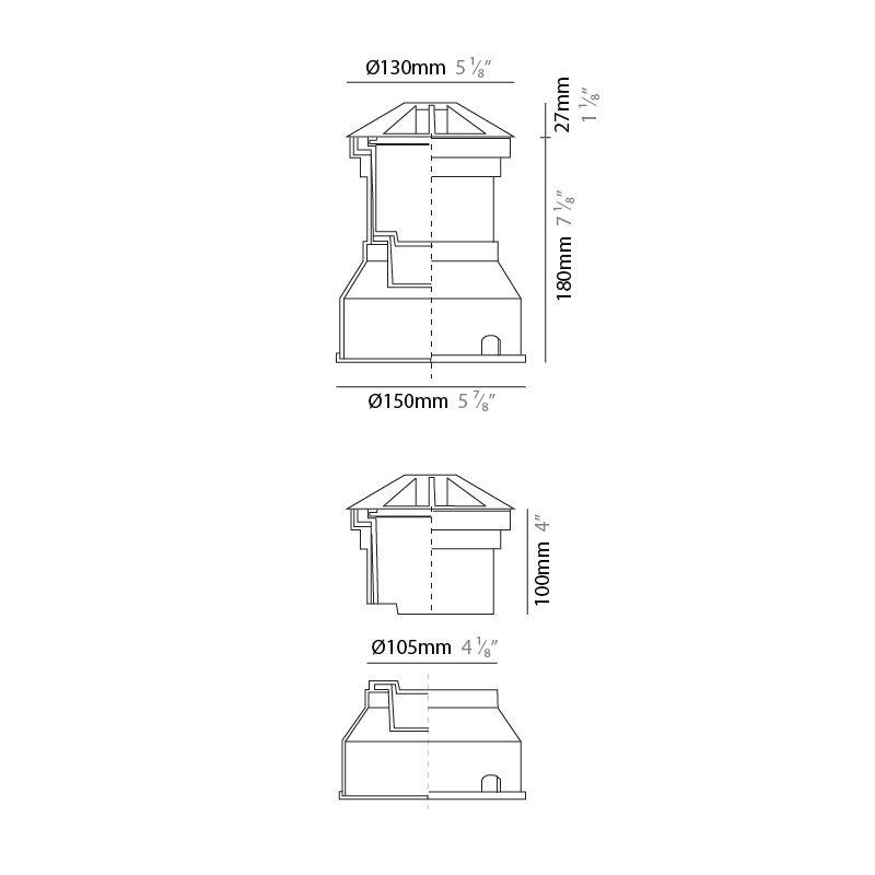 Olodum 130 Cover by Side – 5 7/8″ x 8 1/8″ Recessed, Marker offers high performance and quality material | Zaneen Exterior