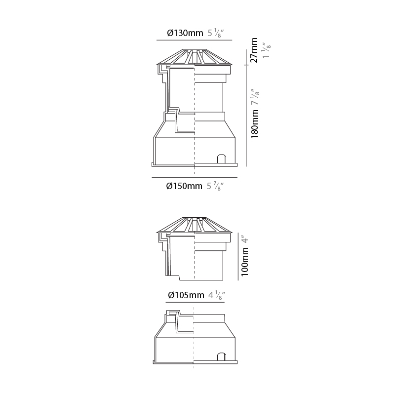 Olodum 130 Cover by Side – 5 7/8″ x 8 1/8″ Recessed, Marker offers high performance and quality material | Zaneen Exterior / Line art