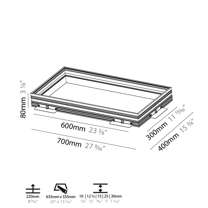 Pi2 by Prolicht – 27 9/16″ Recessed,  offers LED lighting solutions | Zaneen Architectural