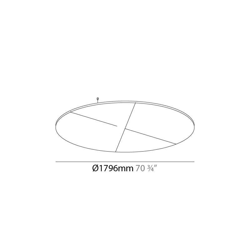 Glorious Acoustic Panel by Prolicht – 70 3/4″ x 15/16″ Suspension, Acoustic offers LED lighting solutions | Zaneen Architectural / Line art