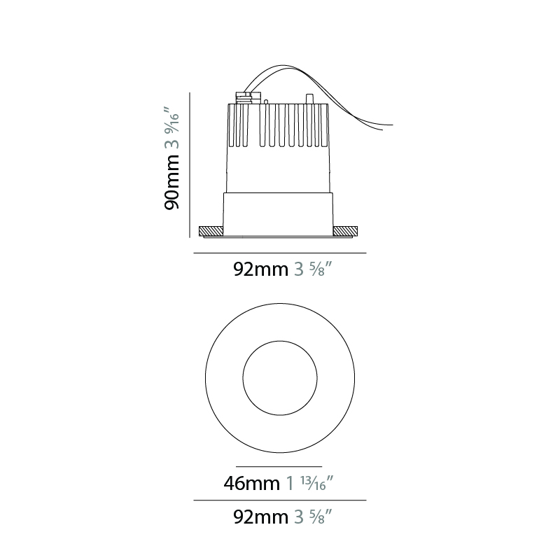 Perfetto by Ivela – 2 3/8″ Recessed, Downlight offers high performance and quality material | Zaneen Exterior