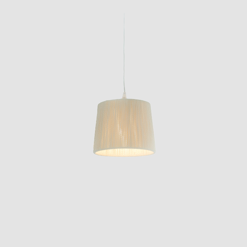 Rafia by Fambuena – 7 7/8″ x 6  5/16″ Suspension, Pendant offers quality European interior lighting design | Zaneen Design