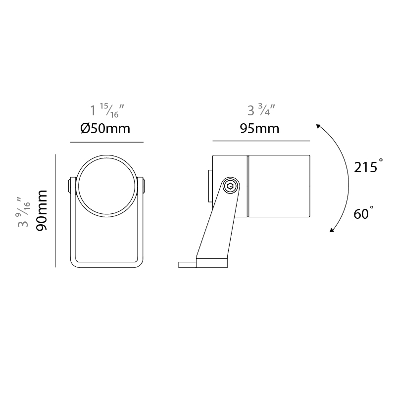 Raygun by Platek – 1 15/16″3 9/16″ x 3 3/4″ Surface, Flood offers high performance and quality material | Zaneen Exterior