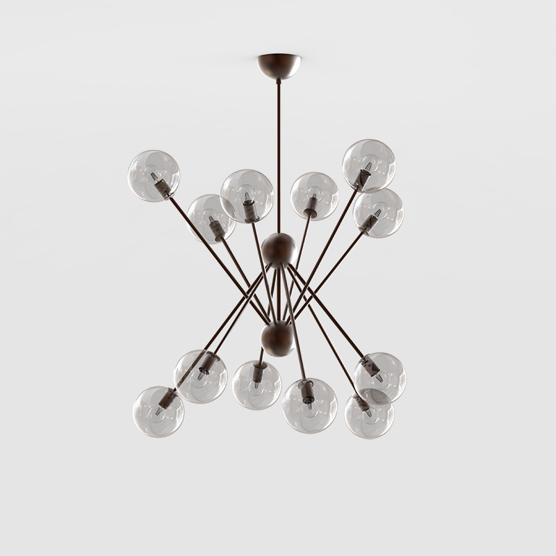 Scarlett by Cangini & Tucci – 31 1/2″ x 38 9/16″ Suspension, Chandelier offers quality European interior lighting design | Zaneen Design