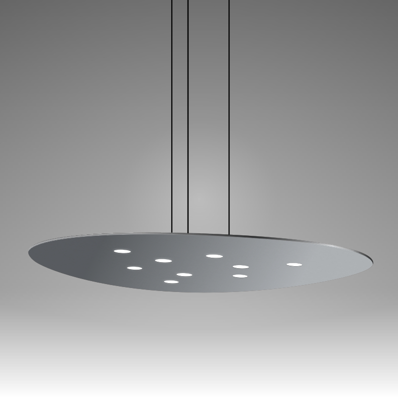 Scudo by Icone – 25  9/16″ Suspension, Pendant offers quality European interior lighting design | Zaneen Design