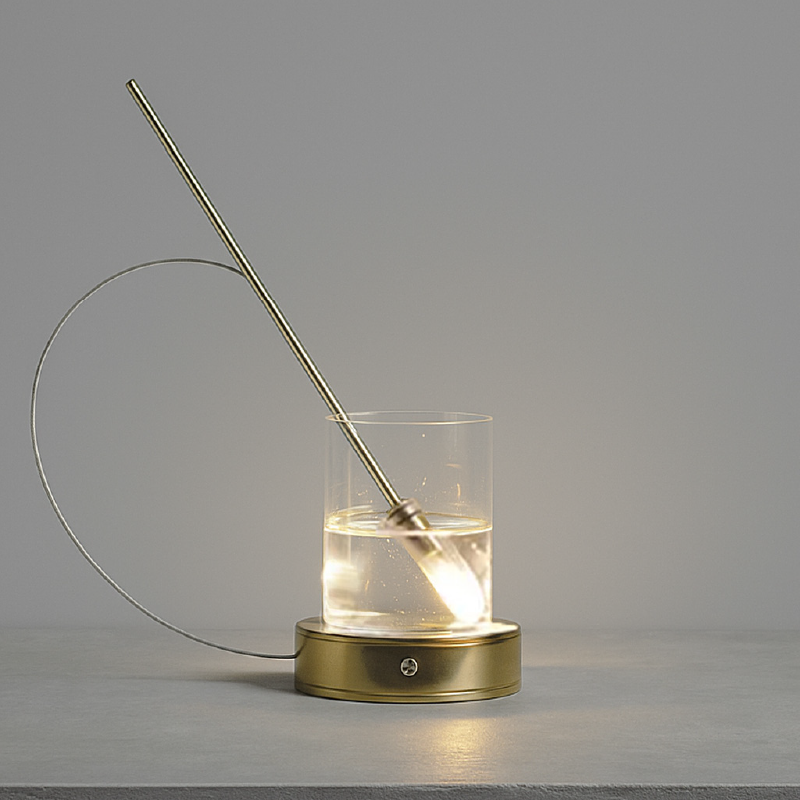 Sei Fuori by Knikerboker – 4 5/16″ x 11″ Portable, Table offers quality European interior lighting design | Zaneen Design