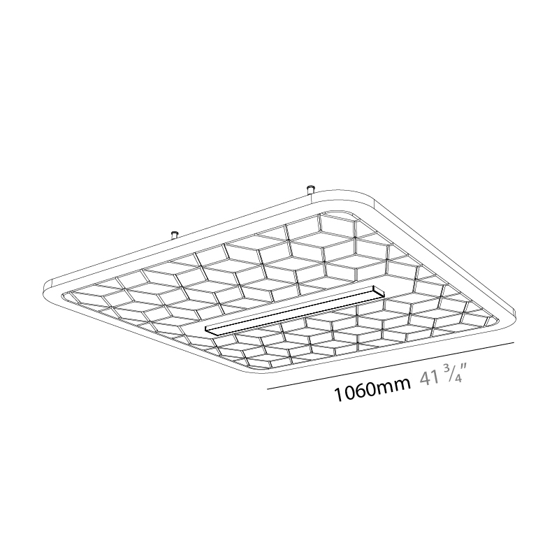 Serenii by Prolicht – 41 3/4″ x 3 9/16″ Suspension, Acoustic offers LED lighting solutions | Zaneen Architectural