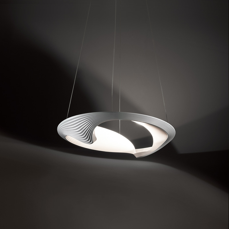 Sestessa by Cini & Nils – 19 11/16″ x 4 15/16″ Suspension, Pendant offers quality European interior lighting design | Zaneen Design