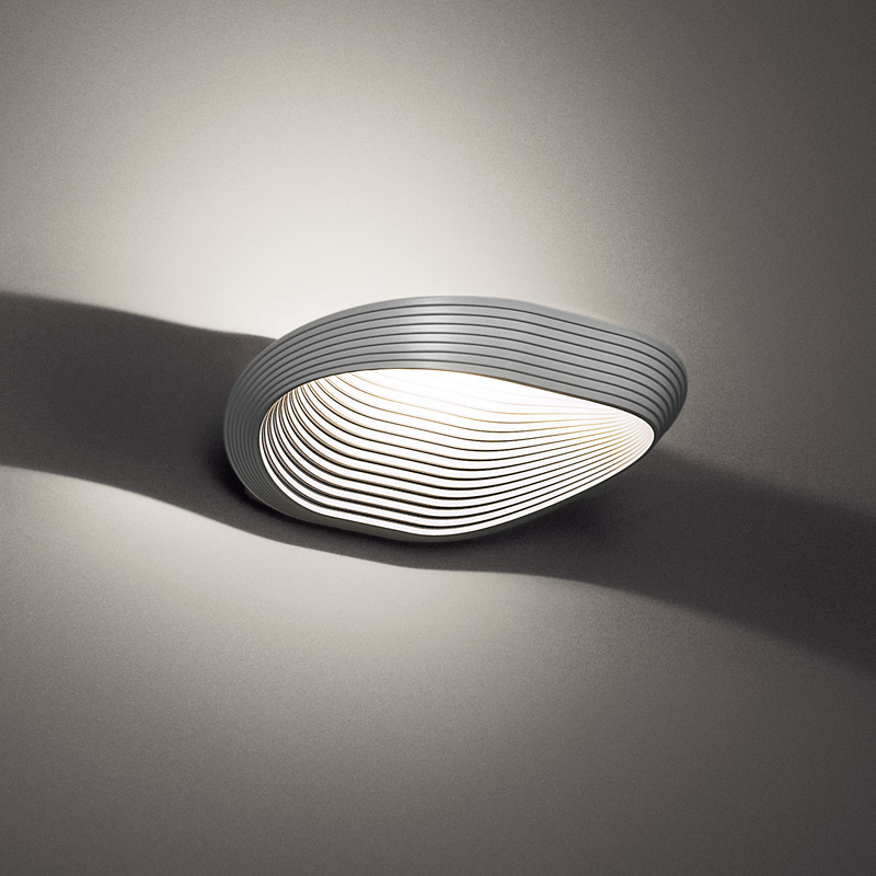Sestessa by Cini & Nils – 9 7/16″ x 3 9/16″ Surface, Ambient offers quality European interior lighting design | Zaneen Design