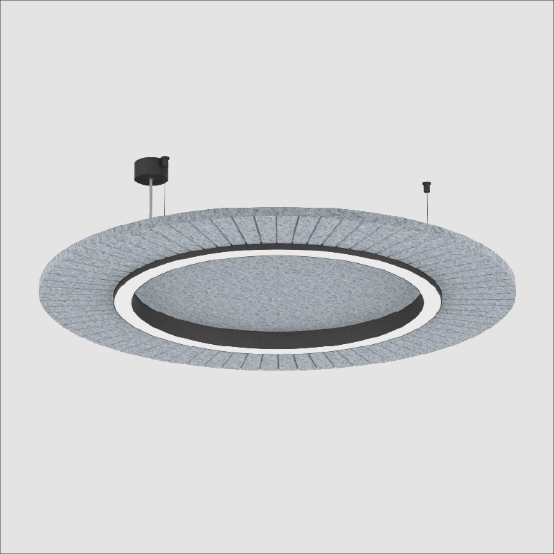Soliss by Prolicht – 45 5/8″ x 3 5/16″ Suspension, Acoustic offers LED lighting solutions | Zaneen Architectural
