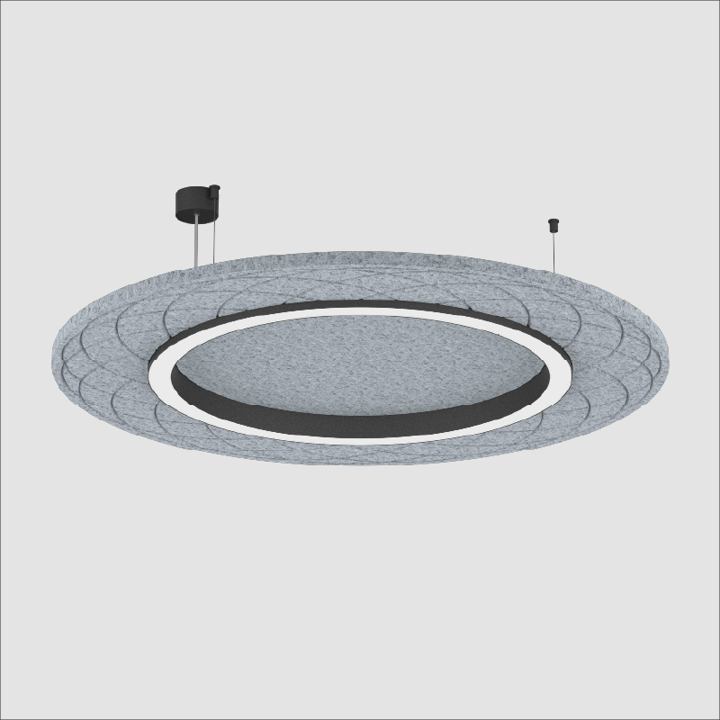 Soliss by Prolicht – 45 5/8″ x 3 5/16″ Suspension, Acoustic offers LED lighting solutions | Zaneen Architectural
