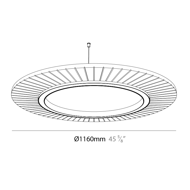 Soliss by Prolicht – 45 5/8″ x 3 5/16″ Suspension, Acoustic offers LED lighting solutions | Zaneen Architectural