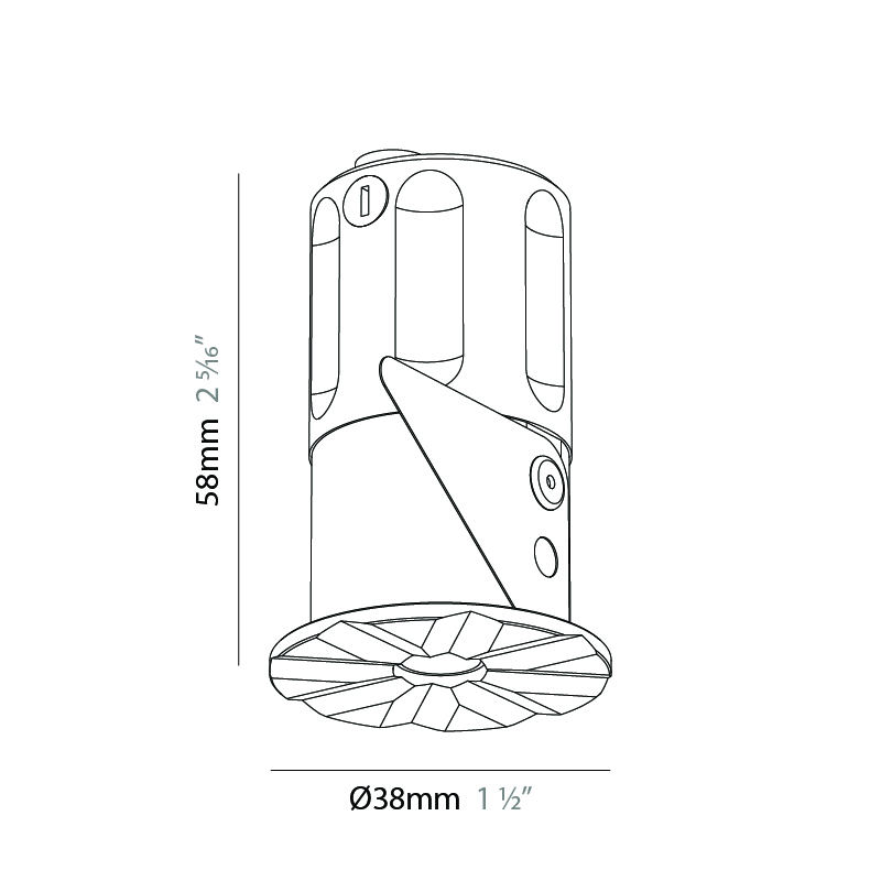 Studio Collection by Prolicht – 1 3/8″ x 3″ Recessed, Downlight offers LED lighting solutions | Zaneen Architectural