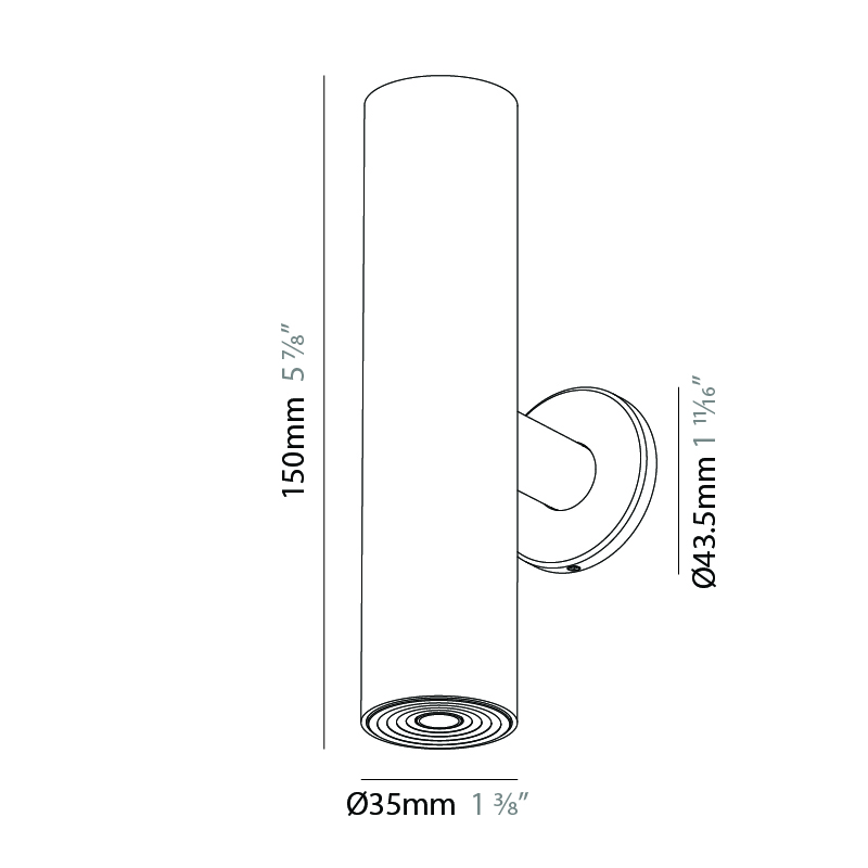 Studio Collection by Prolicht – 1 3/8″ x 5 7/8″ Surface, Wall Surface offers LED lighting solutions | Zaneen Architectural