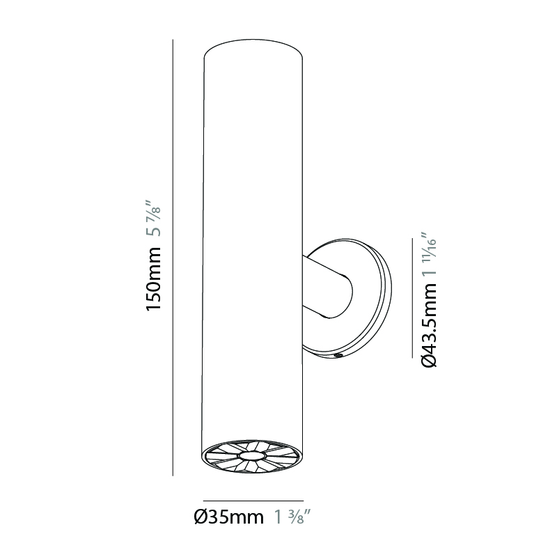 Studio Collection by Prolicht – 1 3/8″ x 5 7/8″ Surface, Wall Surface offers LED lighting solutions | Zaneen Architectural / Line art