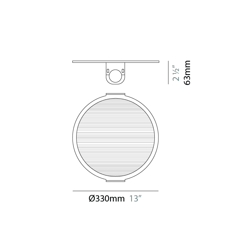 Sun by Platek – 13″ x 2 1/2″ ,  offers high performance and quality material | Zaneen Exterior