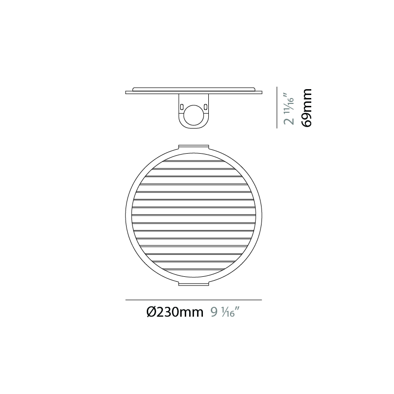 Sun by Platek – 9 1/16″ ,  offers high performance and quality material | Zaneen Exterior