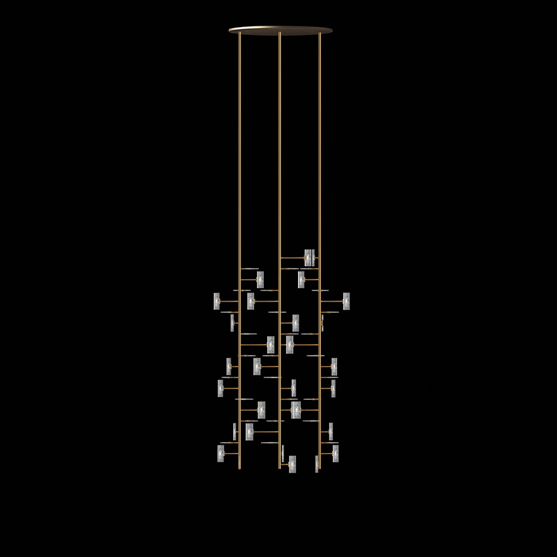 Tree by Artigia – 66 15/16″ x 78 3/4″ Suspension, Chandelier offers quality European interior lighting design | Zaneen Design
