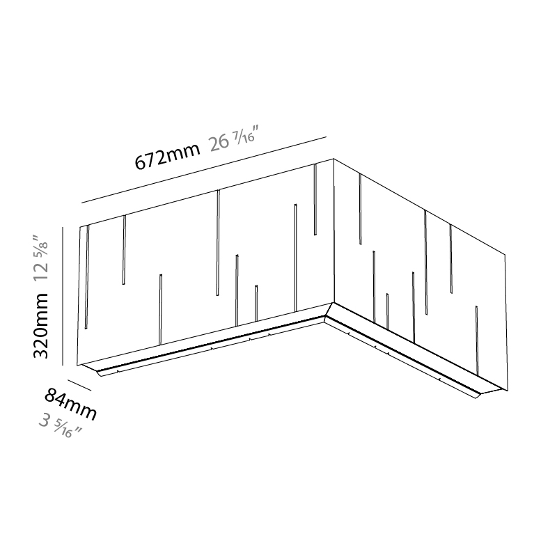 Unity by Prolicht – 49 3/5″ x 12 3/5″ Suspension, Acoustic offers LED lighting solutions | Zaneen Architectural