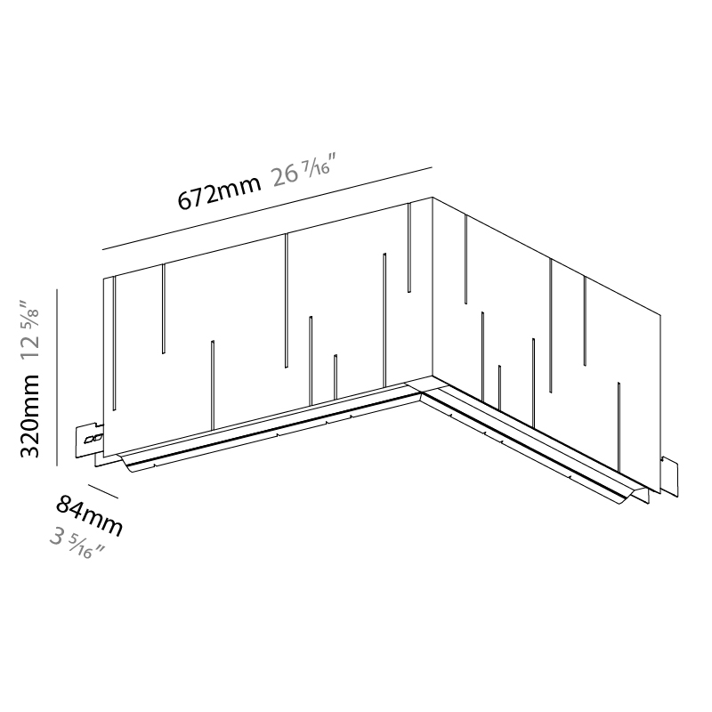 Unity by Prolicht – 49 3/5″ x 12 3/5″ Suspension, Acoustic offers LED lighting solutions | Zaneen Architectural