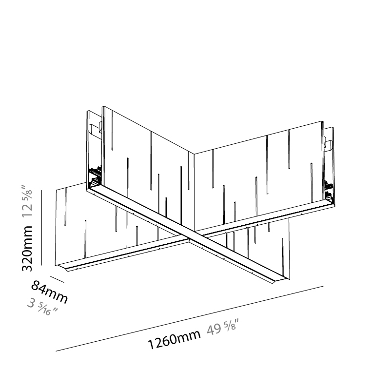 Unity by Prolicht – 49 3/5″ x 12 3/5″ Suspension, Acoustic offers LED lighting solutions | Zaneen Architectural