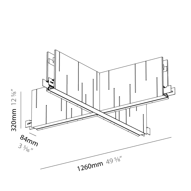 Unity by Prolicht – 49 3/5″ x 12 3/5″ Suspension, Acoustic offers LED lighting solutions | Zaneen Architectural