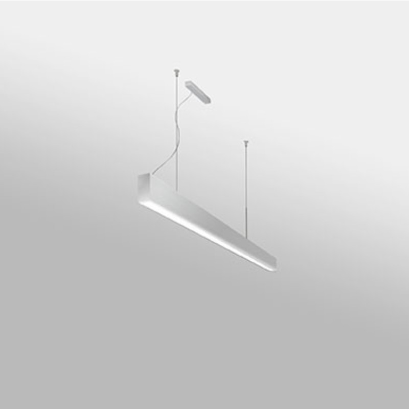 Ventitrentatre by Panzeri – 46.875″ x 3″ Suspension,  offers quality European interior lighting design | Zaneen Design
