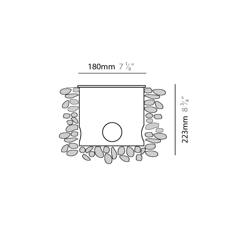  by Side – 7 1/16″ x 8 3/4″ ,  offers high performance and quality material | Zaneen Exterior