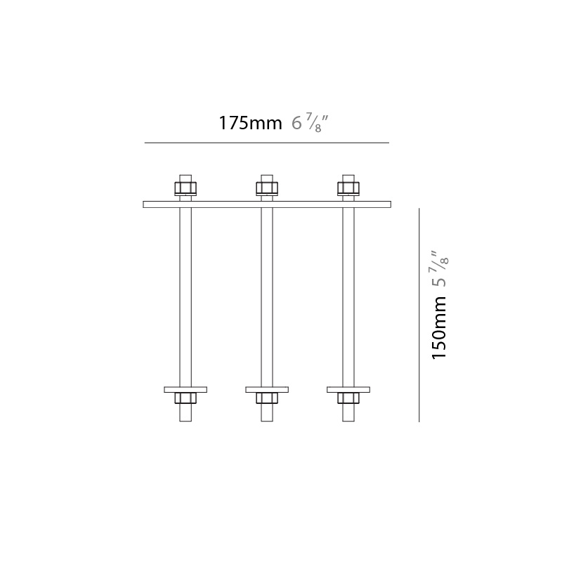  by Side – 6 7/8″ x 5 7/8″ ,  offers high performance and quality material | Zaneen Exterior