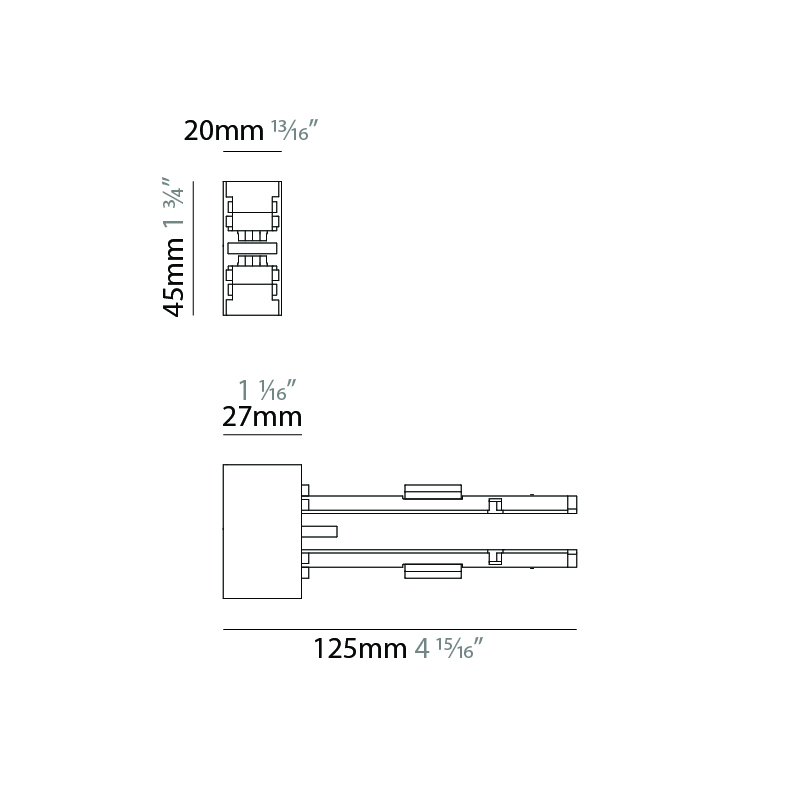 Viavai by Letroh – 4 15/16″ x 1 3/4″ , Linear Profiles offers LED lighting solutions | Zaneen Architectural