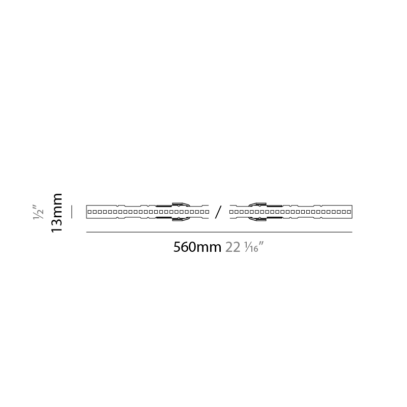 Viavai by Letroh – 22 1/16″ , Linear Profiles offers LED lighting solutions | Zaneen Architectural