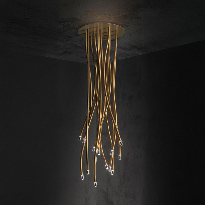 Whirl by Artigia – 17 11/16″ x 55 1/8″ Surface, Ceiling Surface offers quality European interior lighting design | Zaneen Design