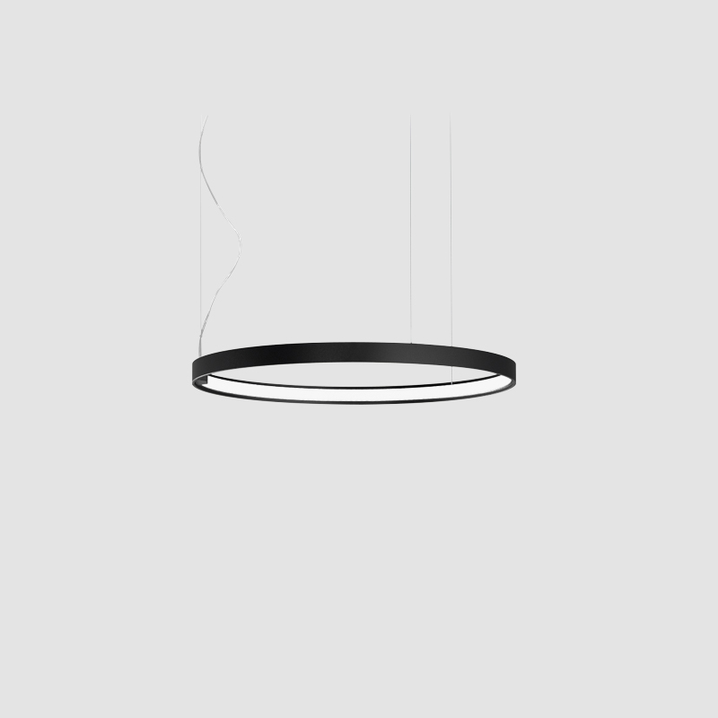 Zero Shapes by Panzeri – 19 11/16″ x 1 3/16″ Suspension, Pendant offers quality European interior lighting design | Zaneen Design