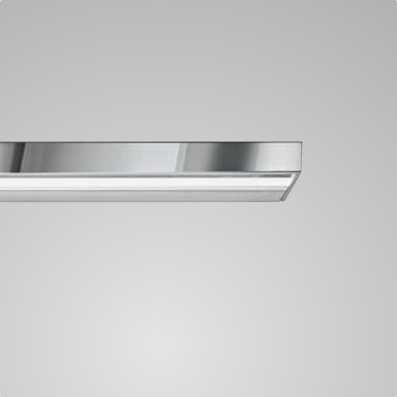 Zeroled by Panzeri – 40 3/16″ Surface, Up/Down Light offers quality European interior lighting design | Zaneen Design