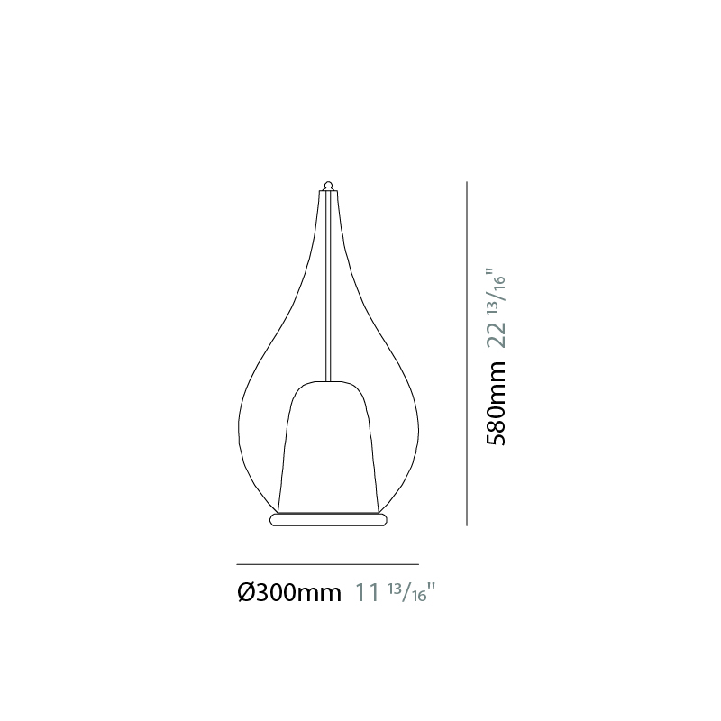 Zoe by Cangini & Tucci – 11 13/16″ x 22 13/16″ Portable, Ambient offers quality European interior lighting design | Zaneen Design / Line art