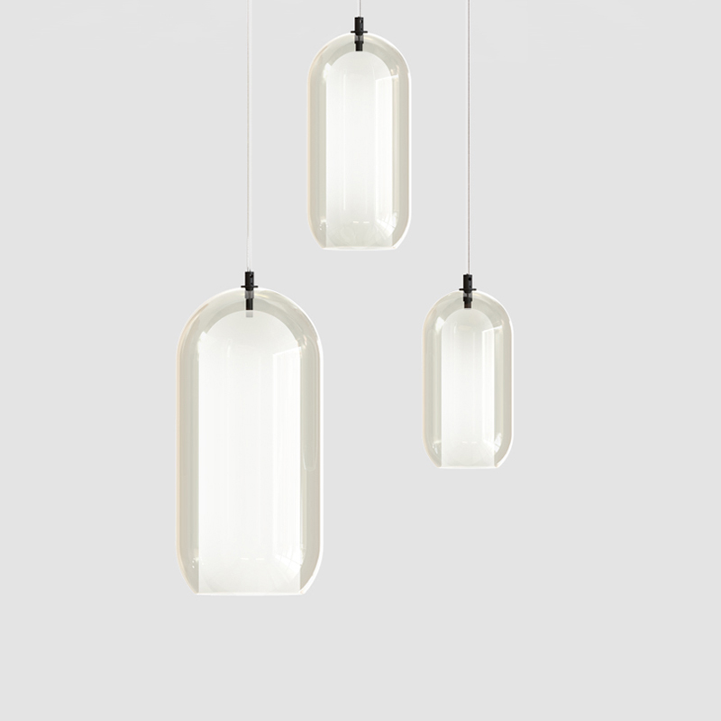 Areon by Cangini & Tucci- handmade blown glass fixture 
