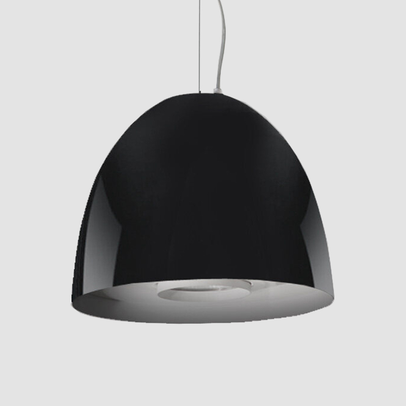 Aurora by Side - Dome-shaped pendant architectural lighting fixture available in 12Ó and 20Ó diameter