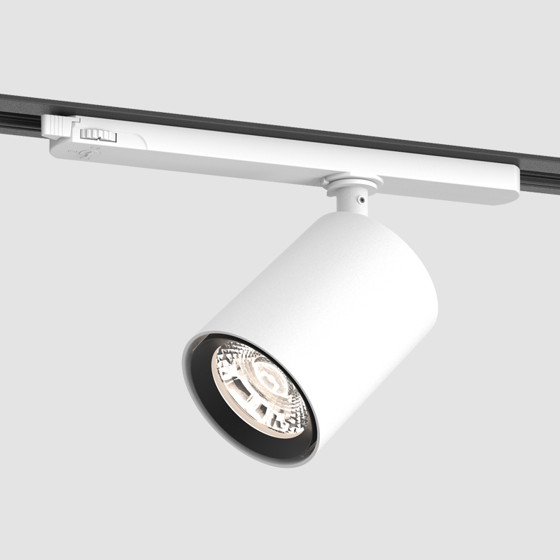 Centriq by Prolicht - Architectural rotative spots for ceiling track light fixture ideal for large rooms difficult to illuminate