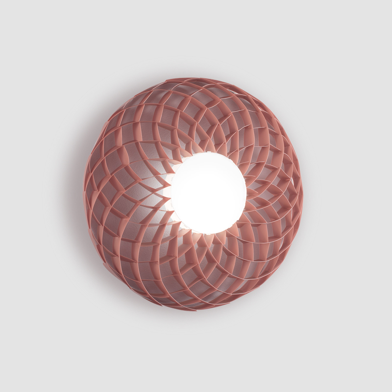Dahlia by Linea Zero- Interlocking circular fixture made from lightweight Polilux material