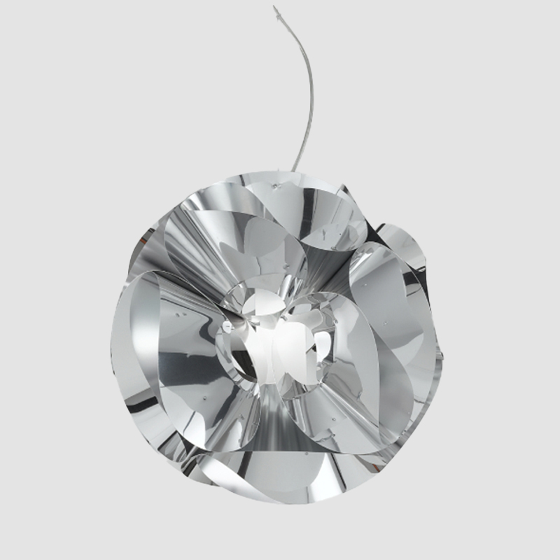 Floral by Panzeri - Hanging lamp made of polished aluminum
