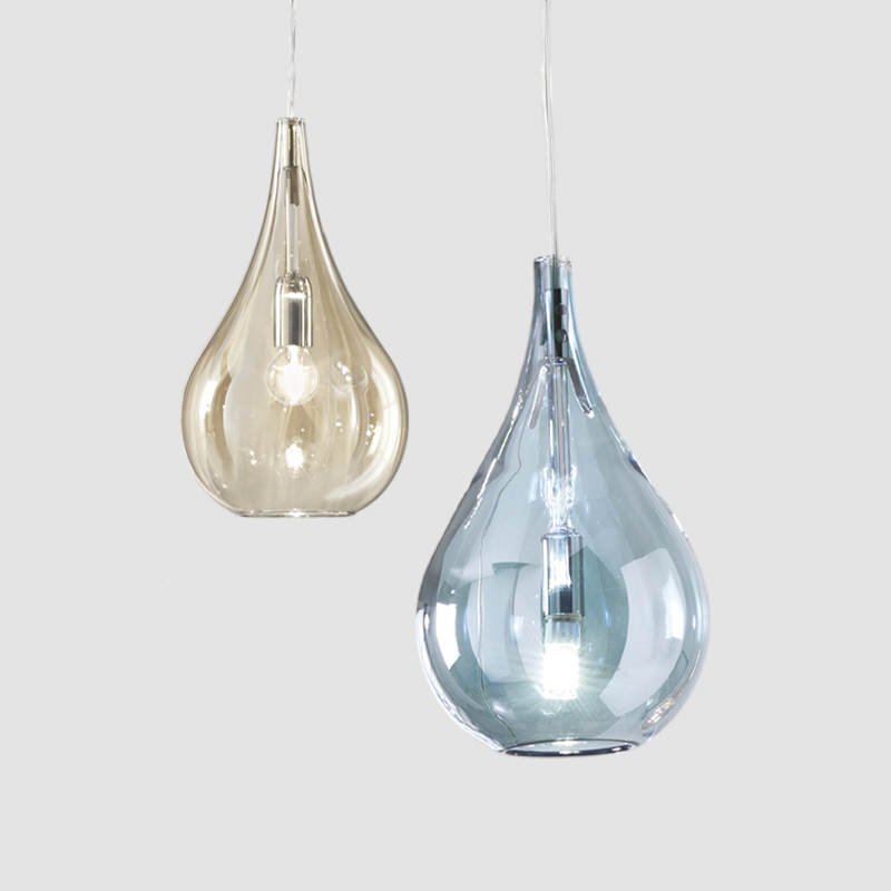 Lacrima by Cangini & Tucci- Blown glass fixture