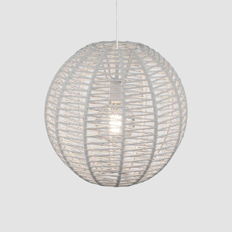 Lluna by Ole - Globe styled lampshade with a cord wrapped design