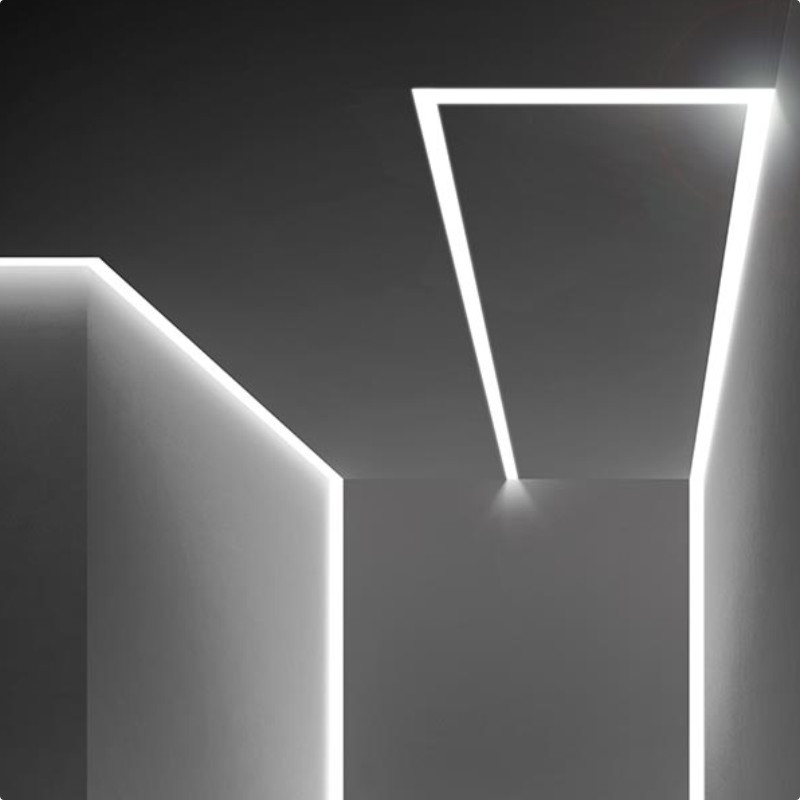 Manhattan by Panzeri - Trimless linear profile lighting