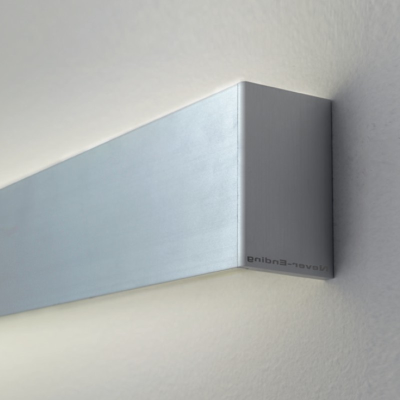 Never ending by Prolicht - Architectural wall linear profile lighting with continous run