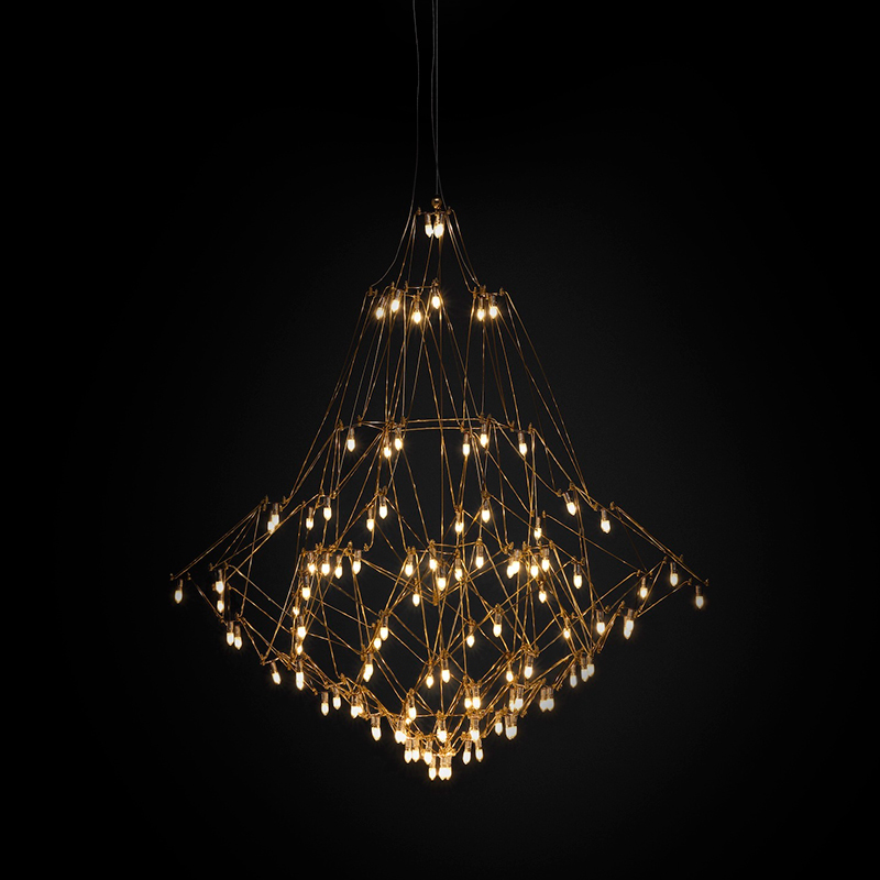 Nobilis by Quasar - Modern and design suspended chandelier lamp