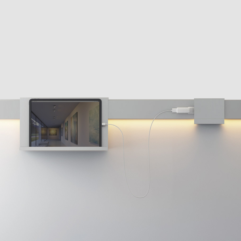 Nodo by Letroh -  Innovative customizable in length lifestyle track and light system