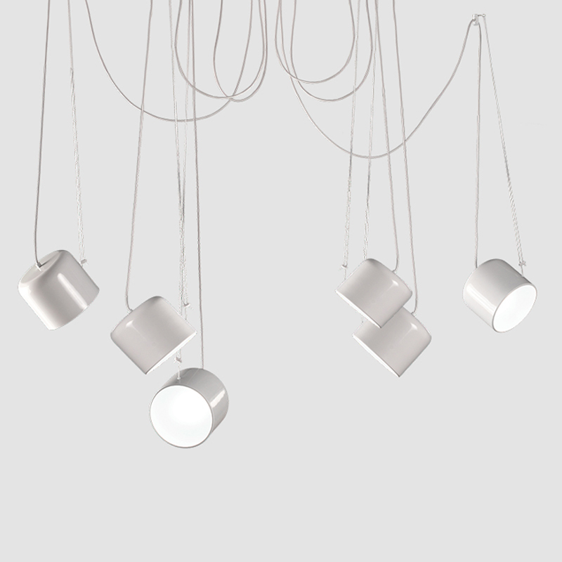 Paco by Ole - Pendant spotlight with direction adjustability of the lamphead