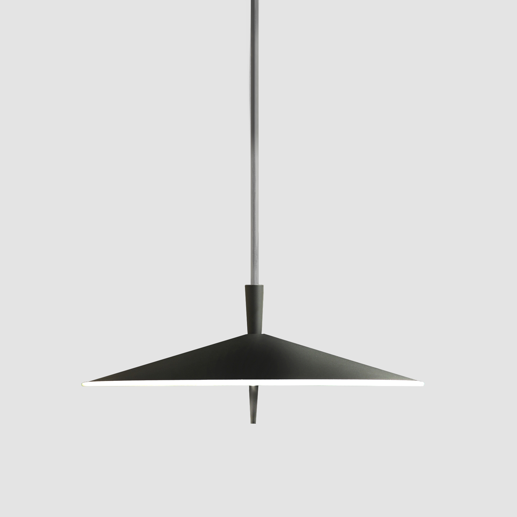 Pla by Milan - LED suspension fixture with five step touch dimming features - 2700K