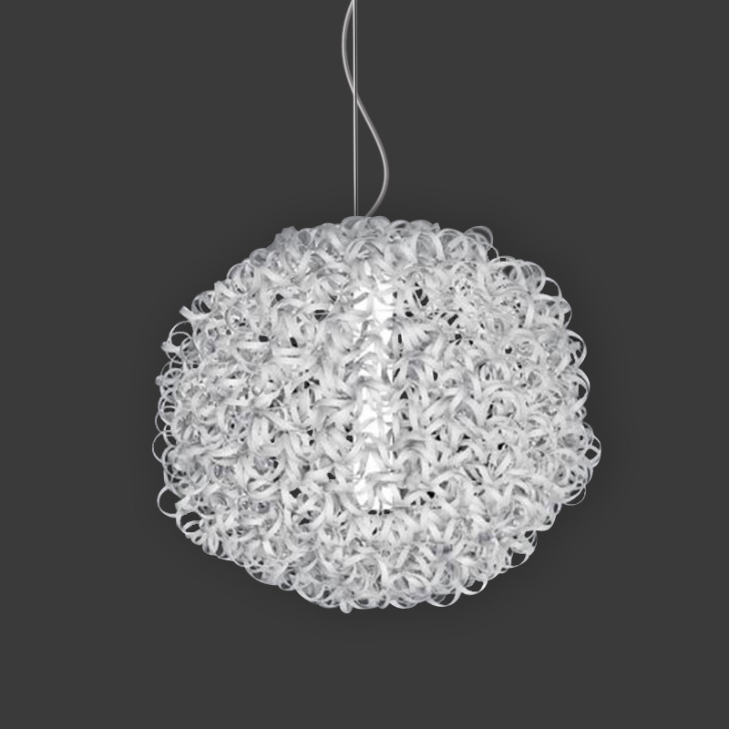 Salsola by Icone - Design ceiling lights made of twisted and curled aluminum