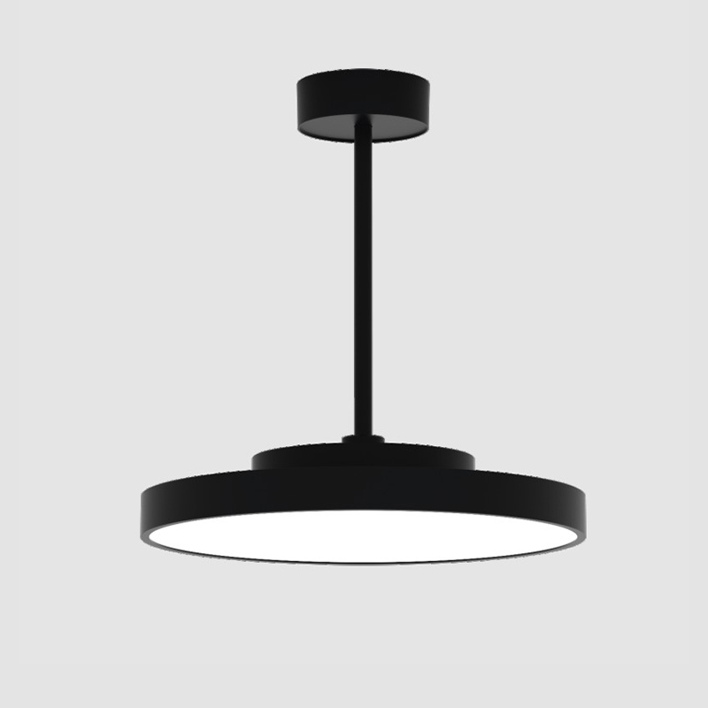 Sign Diva Tube by Prolicht - Surface disc ceiling light fixture with light lumen options